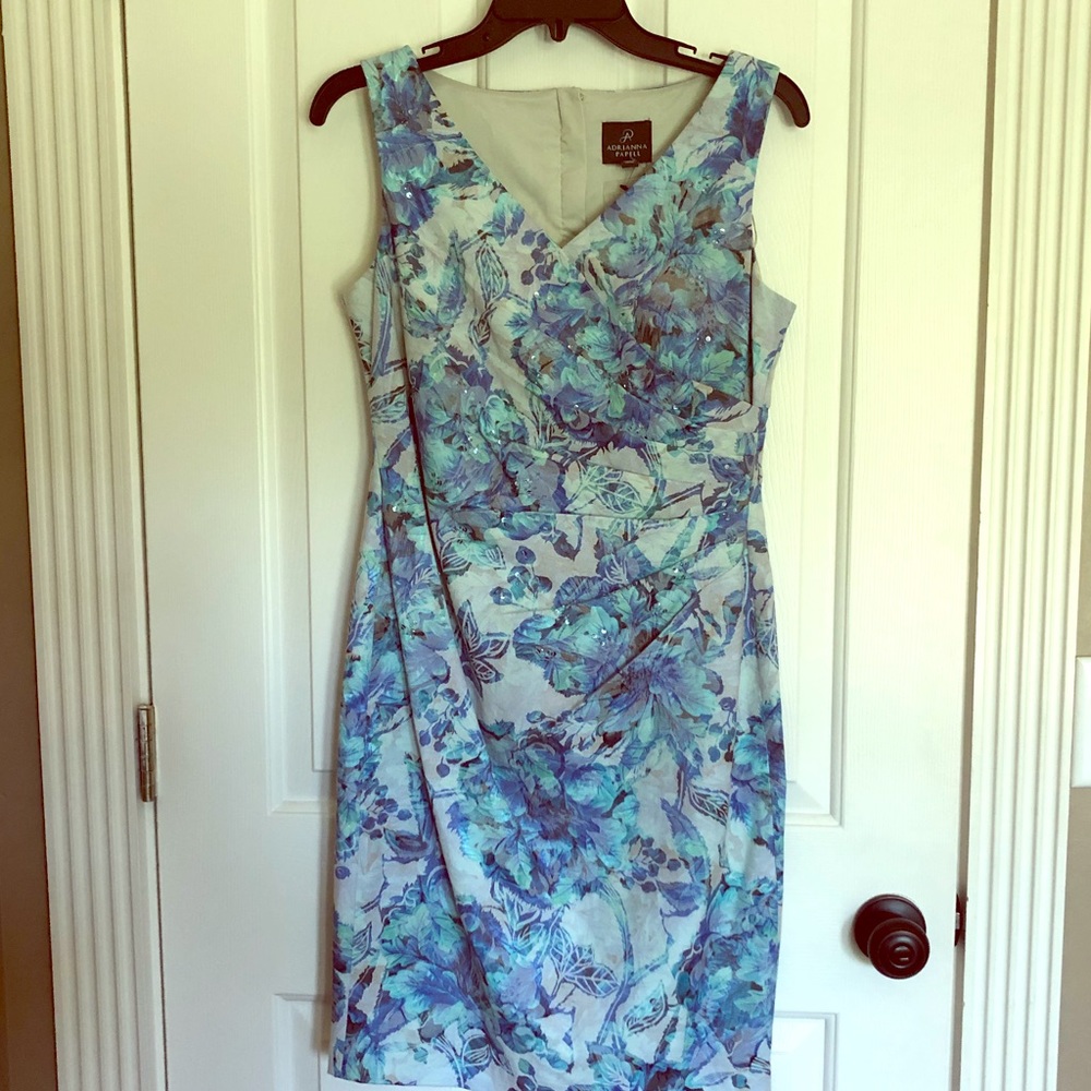 NWOT Adrianna Papell Floral Dress